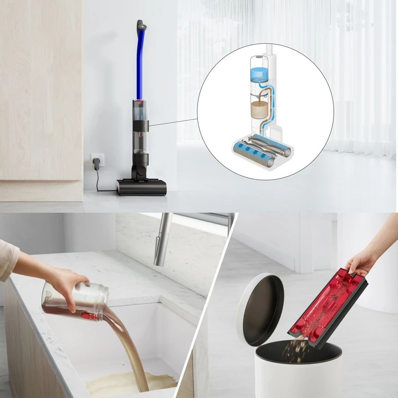 خرید جارو شارژی عصایی دایسون مدل Wash G1